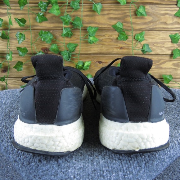 Adidas‎ Solar Boost 19 Running Shoes Men 13 Black Knit Athletic Cushioned - Picture 4 of 8